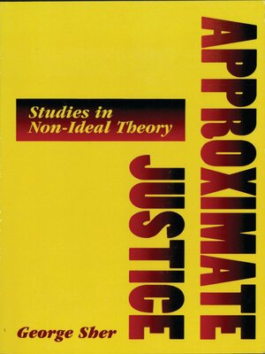 cover image of Approximate Justice
